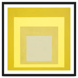 JOSEF ALBERS - HOMAGE TO THE SQUARE YELLOW WHITE thumbnail