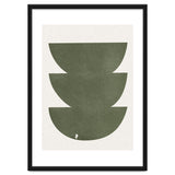 GREEN WATERCOLOR SHAPES NO.3 thumbnail