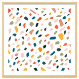 TerrazzoTerrazzo, Abstract Quirky Shapes Bohemian Modern Pattern Confetti Celebration Random Colorful Shapes thumbnail