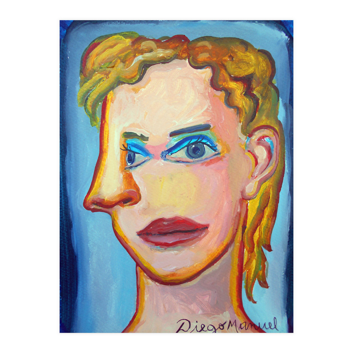 Cabeza De Mujer 24 (Print Only)