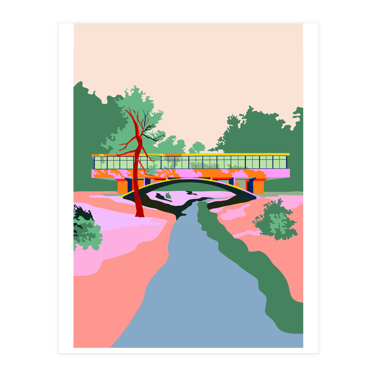 La Casa del Puente - Argentina (Print Only)