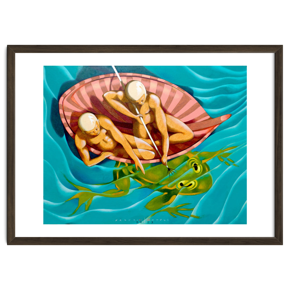 The capture of the giant frog