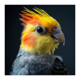 Cockatiel Parrot Bird Head (Print Only) thumbnail