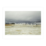 Tourists at the volcano steam spot - Iceland (Print Only) thumbnail