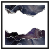 Black & Silver Glitter Agate Texture 08 thumbnail