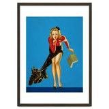 Pinup Girl And Dog Tricks thumbnail