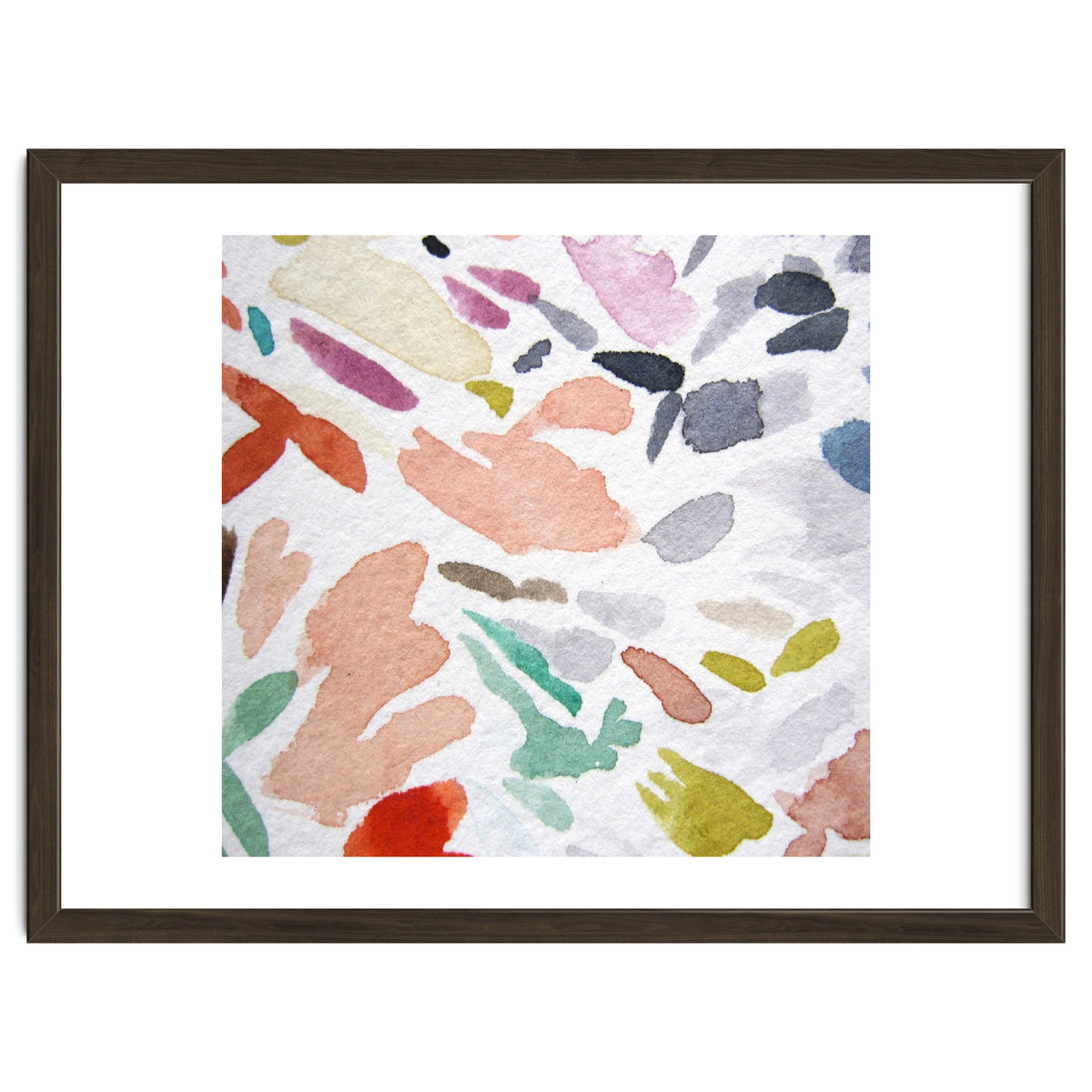 Abstract, Watercolor, Art Print, Viddy Pop The Mood Room