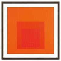 JOSEF ALBERS - HOMAGE TO THE SQUARE RED