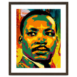 Martin Luther King Jr Abstract Art thumbnail