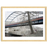Fishing man under the bridge thumbnail