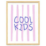 Cool Kids Club, Fun Playful Quote Print for Kids Room and Playroom Decor thumbnail
