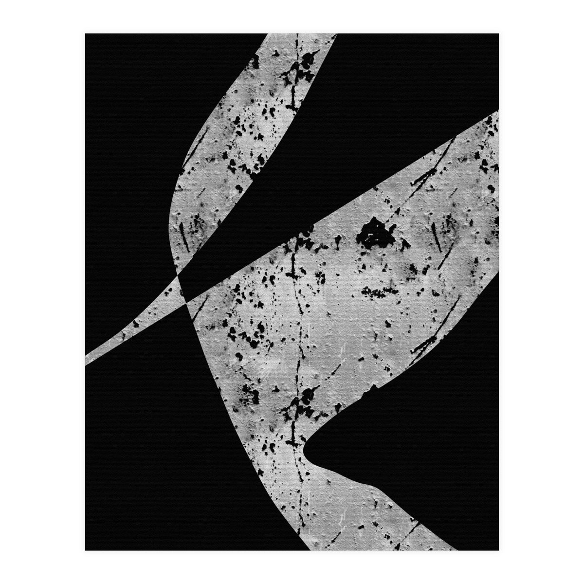 Black and White Abstract (Print Only)