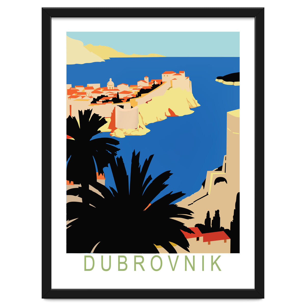 Dubrovnik, Adriatic Sea, Croatia