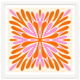 Symmetry Petals - pink and orange thumbnail
