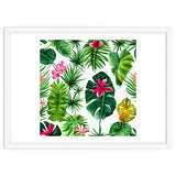 The Tropic, Banana Leaves Tropical Jungle Botanical, Palm Plants Monstera Nature, Bohemian Plants Floral thumbnail