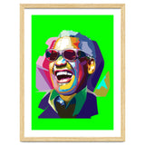 Ray Charles Jazz Singer Pop Art Illustration thumbnail