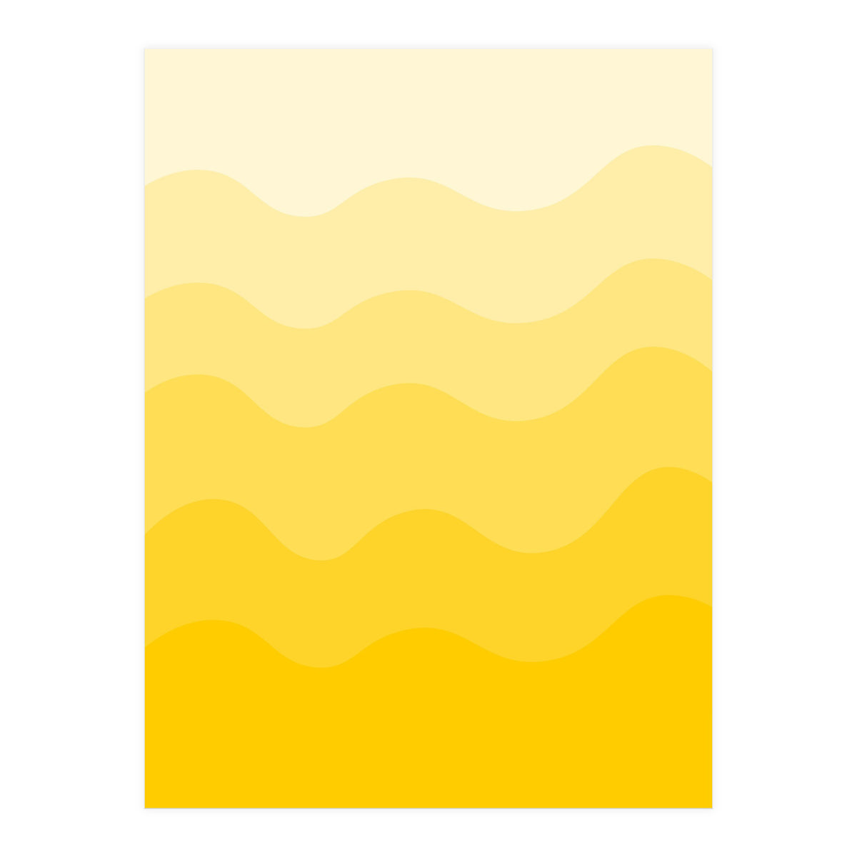 Yellow gradient design (Print Only)