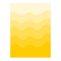 Yellow gradient design (Print Only)
