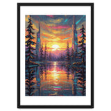 A Cybernetic Sunset Reflecting the Symbiosis thumbnail