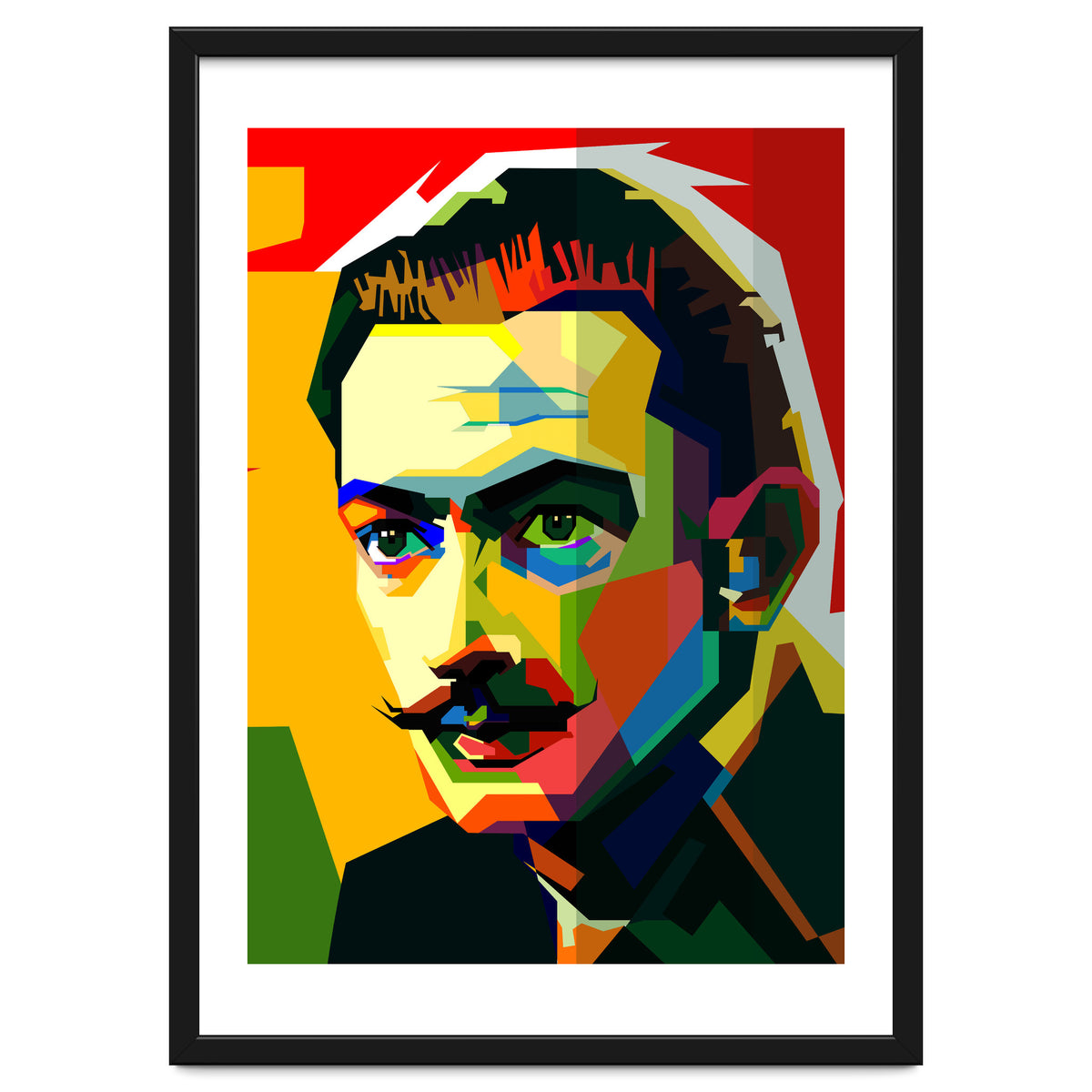 Salvador Dali Maestro Painting Pop Art Wpap