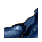 Navy & Gold Agate Texture 22 (Print Only) thumbnail