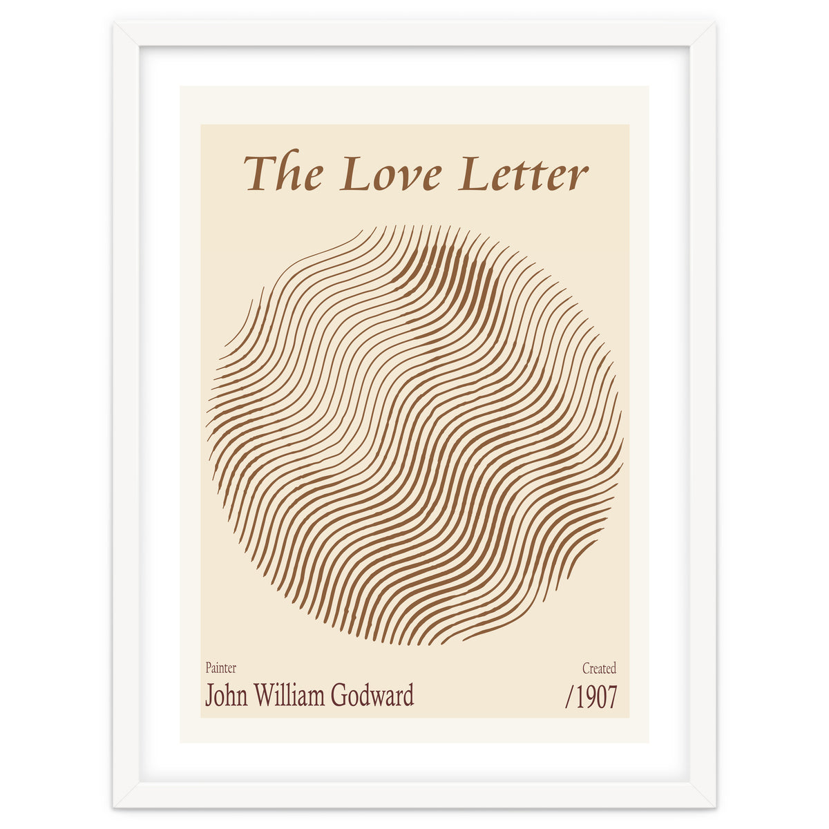 The Love Letter – John William Godward (1907)