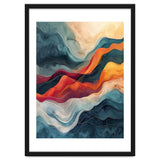 Abstract Flowing Mountain Landscape thumbnail