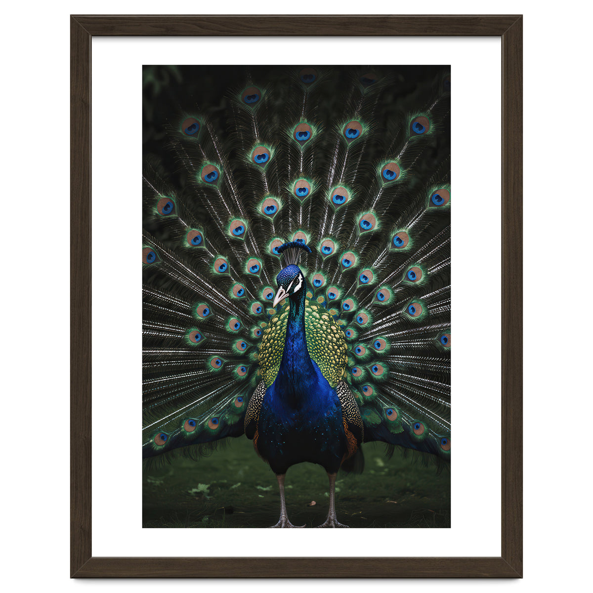 Peacock Portrait Photography