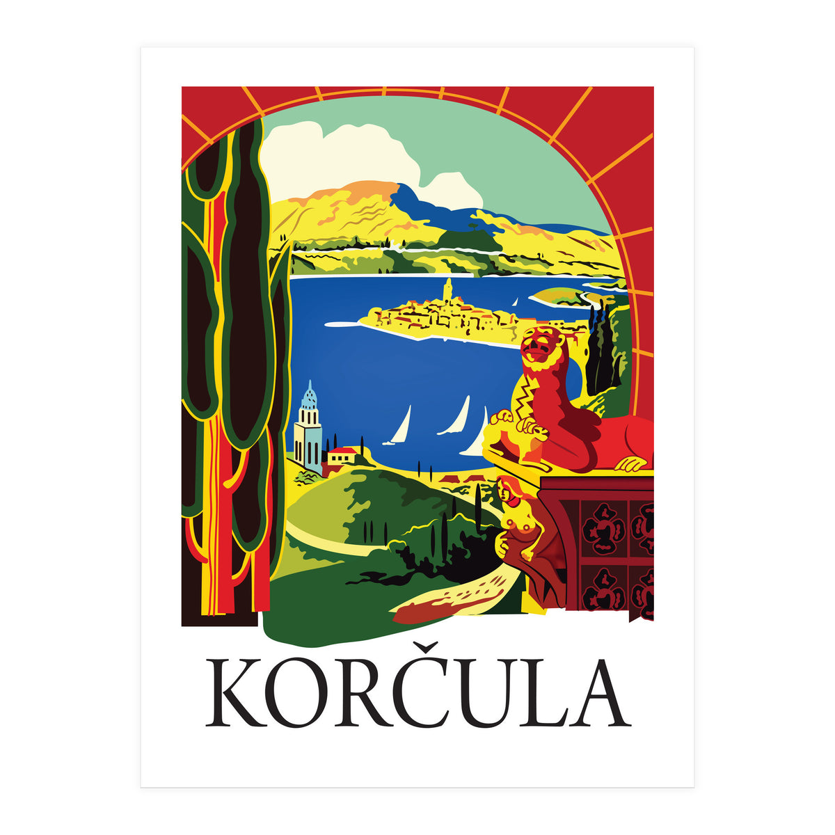 Korcula, Croatia (Print Only)
