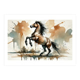 Fiery Horse Elegance (Print Only) thumbnail