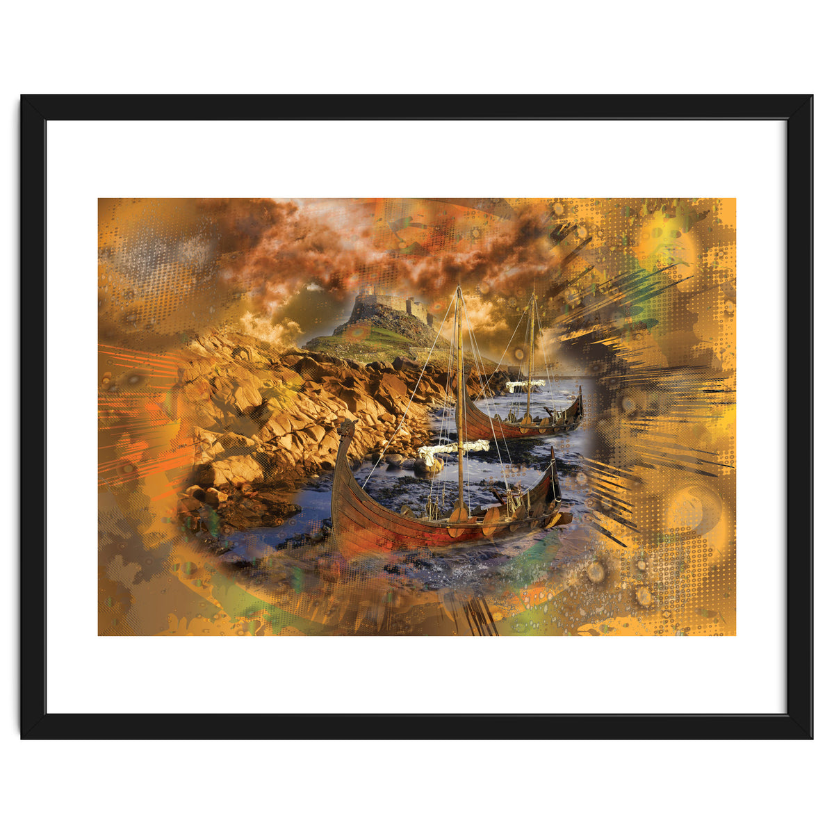 Lindesfarne Viking Raid 793 AD