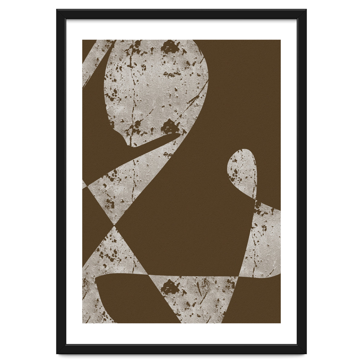 Abstract White Scratch