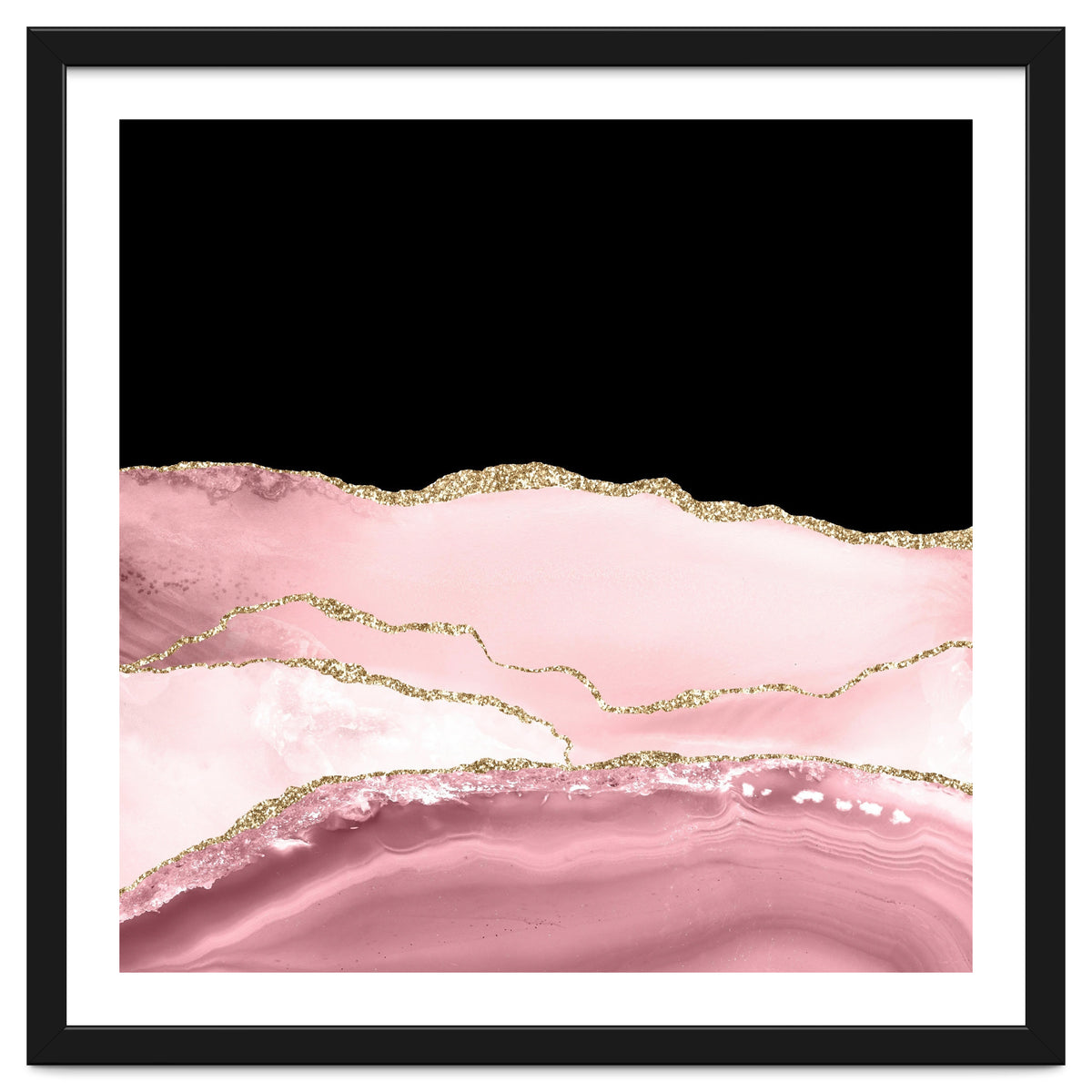 Blush & Gold Agate Texture 02