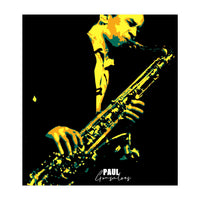 Paul Gonsalves American Jazz Tenor Saxophonist (Print Only)