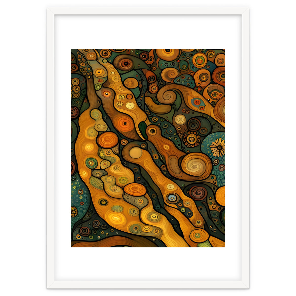 Artificial Masterworks - Klimt van Gogh