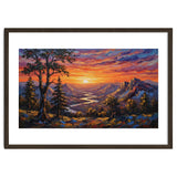 Sunset Over the Valley Peaks thumbnail