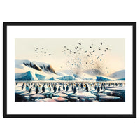 Antarctic Expanse Penguins Path