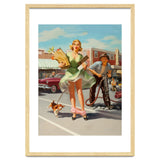 Funny Pin Up Shopping Girl thumbnail