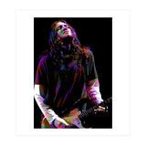John Frusciante American Musician Guitarist Colorful (Print Only) thumbnail