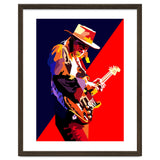 Stevie Ray Vaughan Rock Blues Guitarst Pop Art WPAP thumbnail