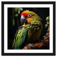 Vibrant Macaw Parrot