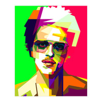 Bruno Mars Die Wth A Smile Pop Art (Print Only)