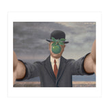 The Son Of Man - Magritte - Selfie (Print Only) thumbnail