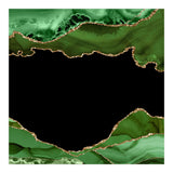 Green & Gold Agate Texture 18  (Print Only) thumbnail