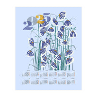 calendar 2025 pastel light blue (Print Only)