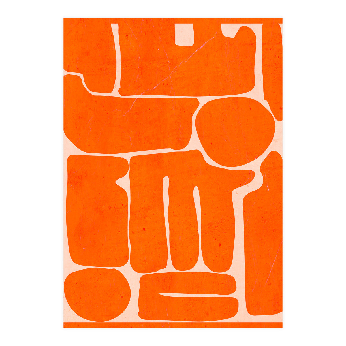 Modern Abstract Minimal Shapes 162  (Print Only)