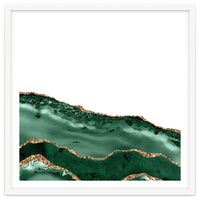 Emerald & Gold Agate Texture 08