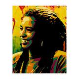 Angela Davis Colorful abstract Art (Print Only) thumbnail