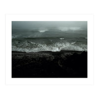 Silent Beauty - OCEAN IN THE BLACK BEACH  (Print Only)