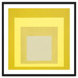 JOSEF ALBERS - HOMAGE TO THE SQUARE YELLOW WHITE thumbnail